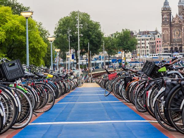 Amsterdam bicycle parking