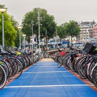 Amsterdam bicycle parking