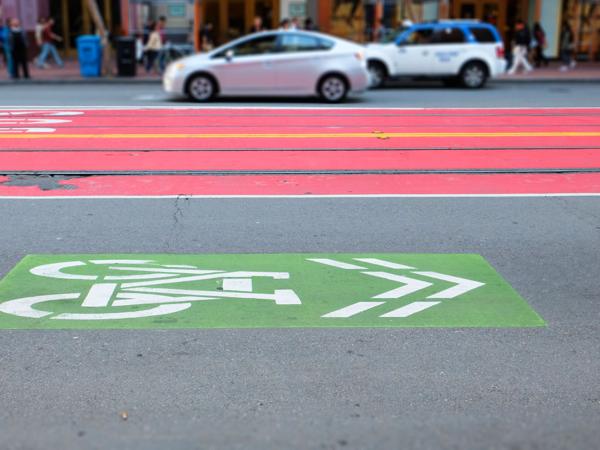 San Francisco bike lane