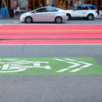 San Francisco bike lane